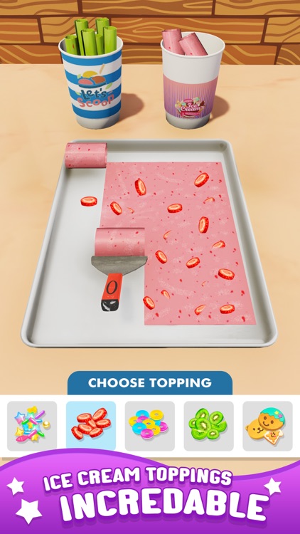 Ice Cream Roll Maker Game