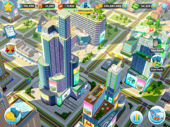 Citytopia® Build Your Own City iPad app afbeelding 8