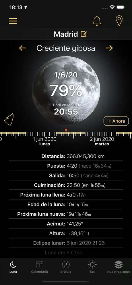 Fases de la Luna