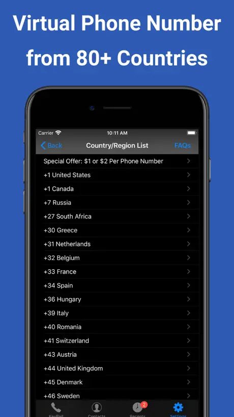 TalkTT - Call/SMS/Numbers/eSIM
