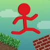 Stickman Cube Craft Parkour icon