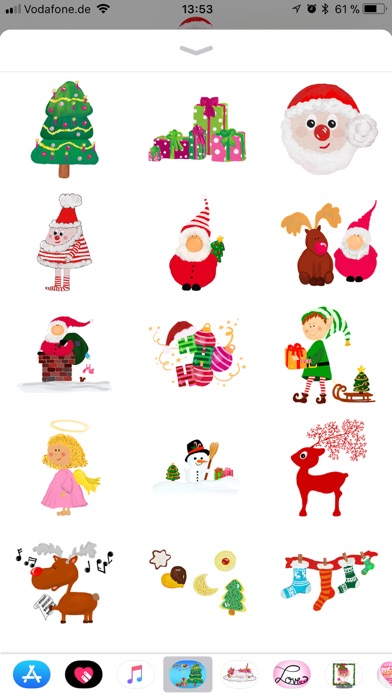 Ultimate Christmas Stickers Screenshot
