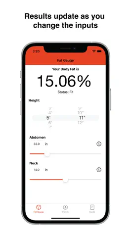 Game screenshot Body Fat Calculator By Amobeo mod apk