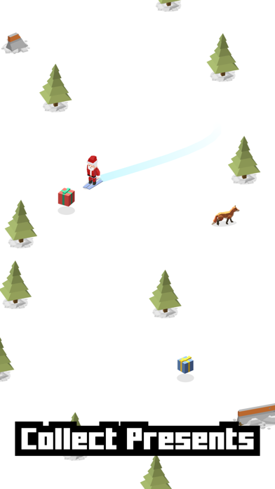 Santa goes Skiing Screenshot