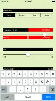 oscillator iphone screenshot 2