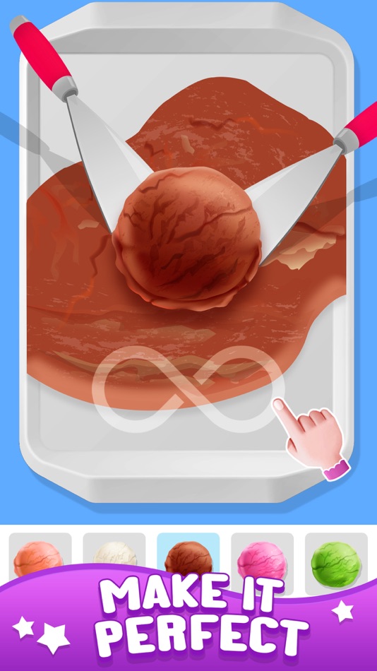 #7. Ice Cream Roll Maker Game (iOS) 由: Syed Ghazanfar