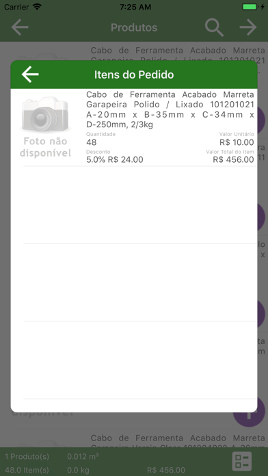 Pedido de Vendas Screenshot