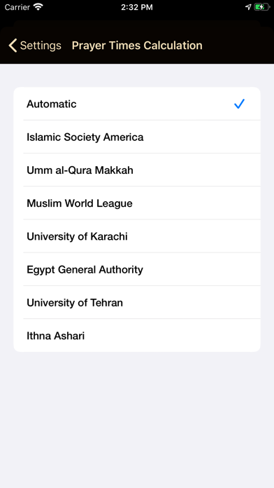 iSalam: Salah Times Screenshot