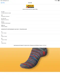 Socken Größentabellen iPad image 4