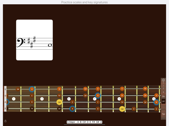 Bass Sight Reading Trainer iPad app afbeelding 1