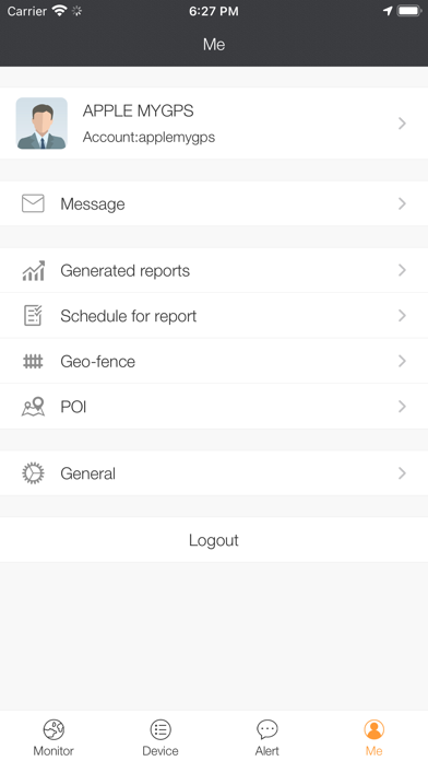 MyGPS MU Screenshot