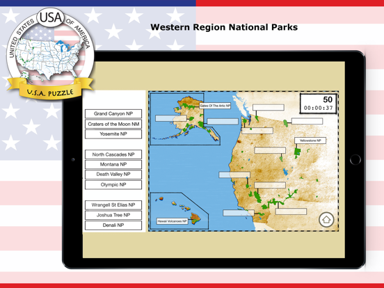 USA Puzzle • Geography iPad screenshot 7 - Education app