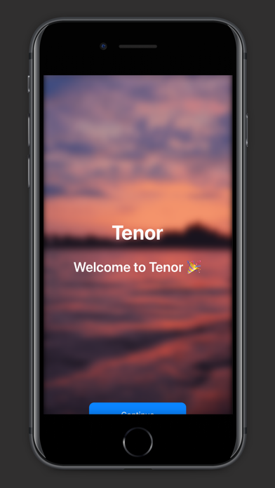 Tenor - Audio Screenshot