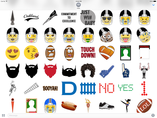 Las Vegas + Oakland Football iPad screenshot 2 - Sports app