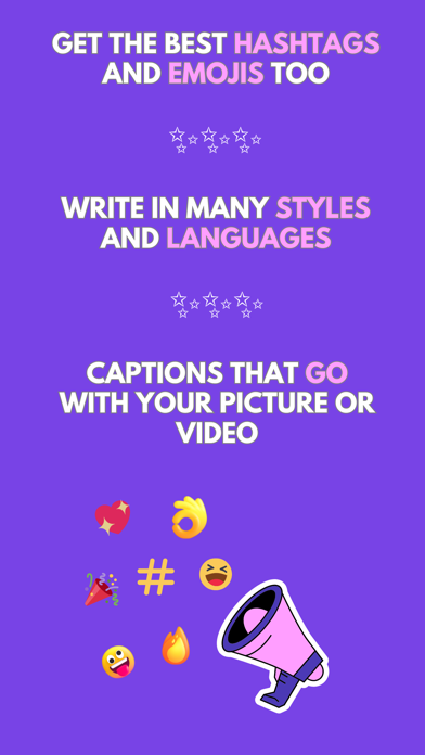 Caption AI: Instagram captions Screenshot