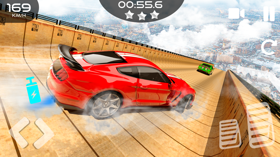 #2. Mega Ramps Stunt Impossible GT (iOS) 由: David Tourino
