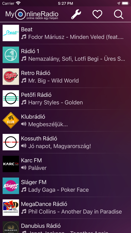 My Online Rádió - Magyar - 3.0.6 - (iOS)