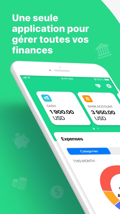 Screenshot #1 pour Wallet - Finances, argent