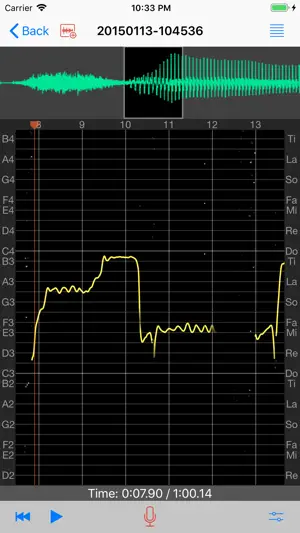 Singscope screenshot 1