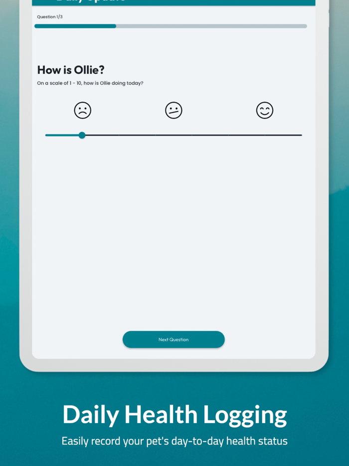 Ollie Pet Health Tracker