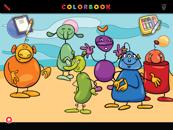 Screenshot #6 pour Coloring Me: Friendly Alien