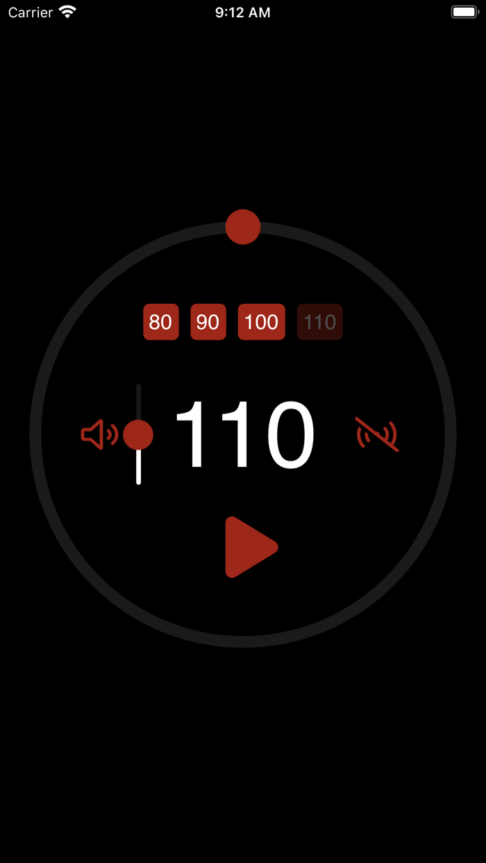 Metronome Acoustic-Haptic