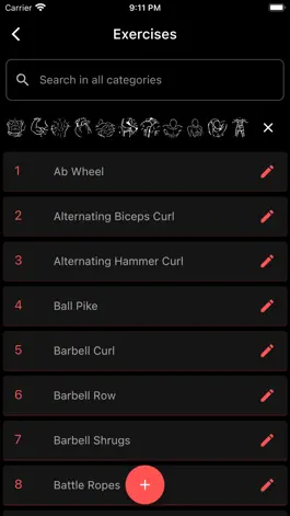 Game screenshot Lift4Fit Gym workout logger mod apk