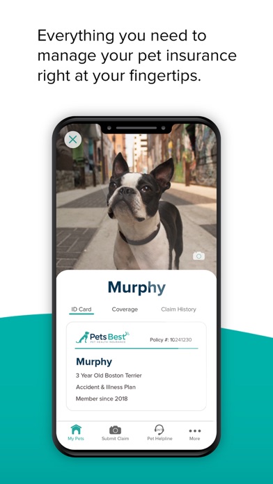 Pets Best Pet Health Insurance Screenshot