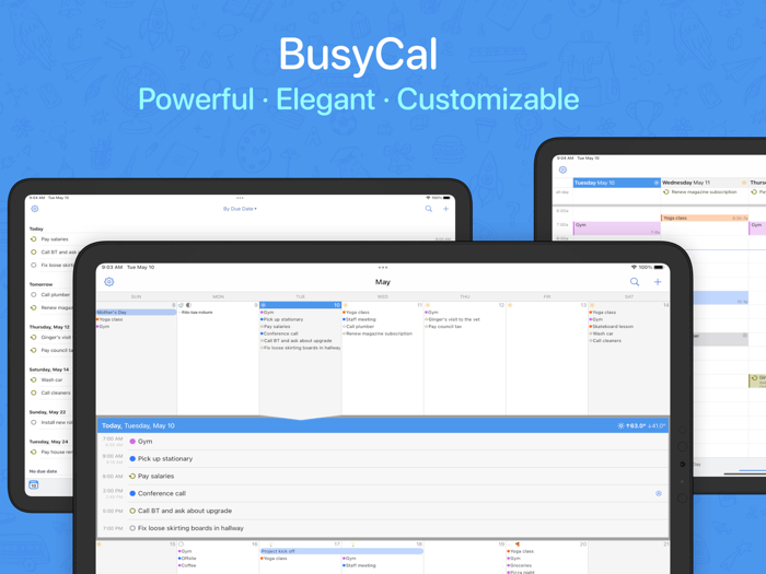 BusyCal Calendar and Tasks