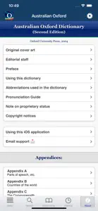 Australian Oxford Dictionary screenshot #6 for iPhone