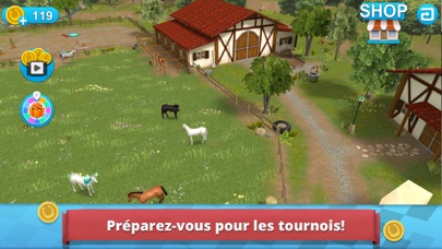 Screenshot #2 pour Horse World - Saut d'obstacles