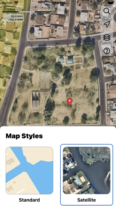 LAANC Drone Airspace Approval Screenshot