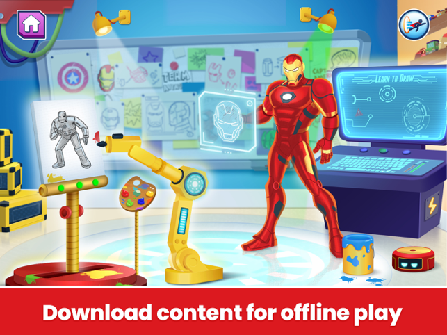 ‎Marvel HQ: Kids Super Hero Fun Screenshot