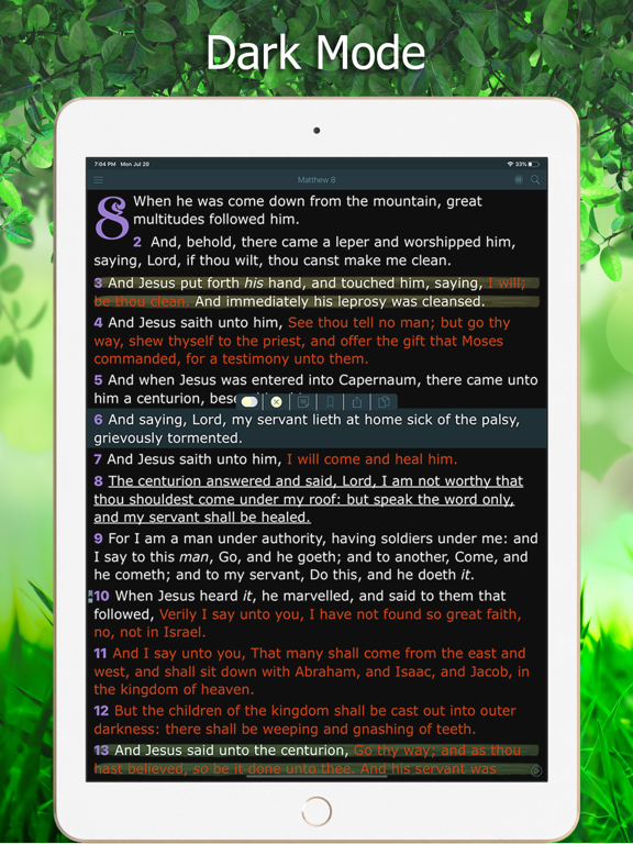 Screenshot #6 pour King James Bible with Audio