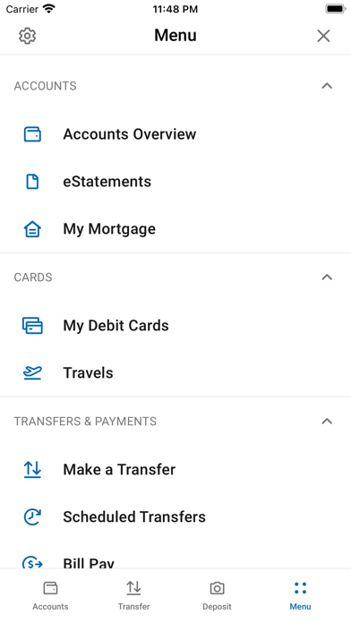 Members Heritage CU Screenshot