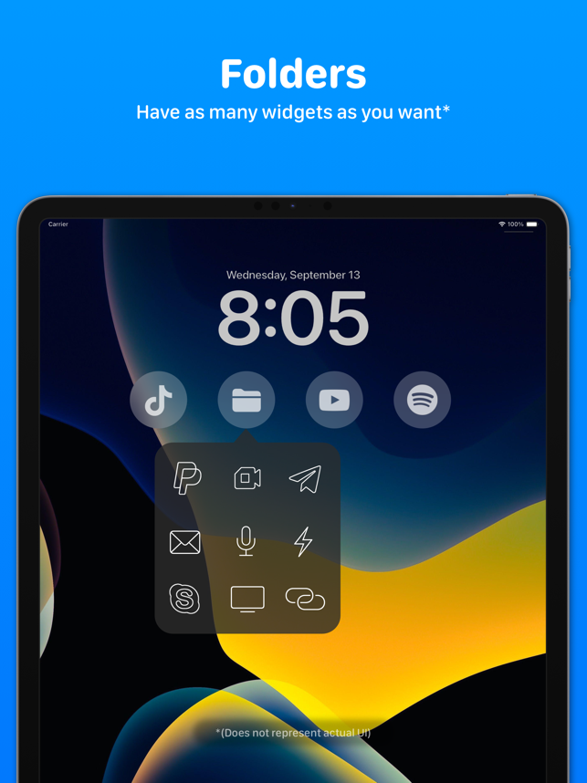 ‎Lock Launcher Widget LockFlow Screenshot