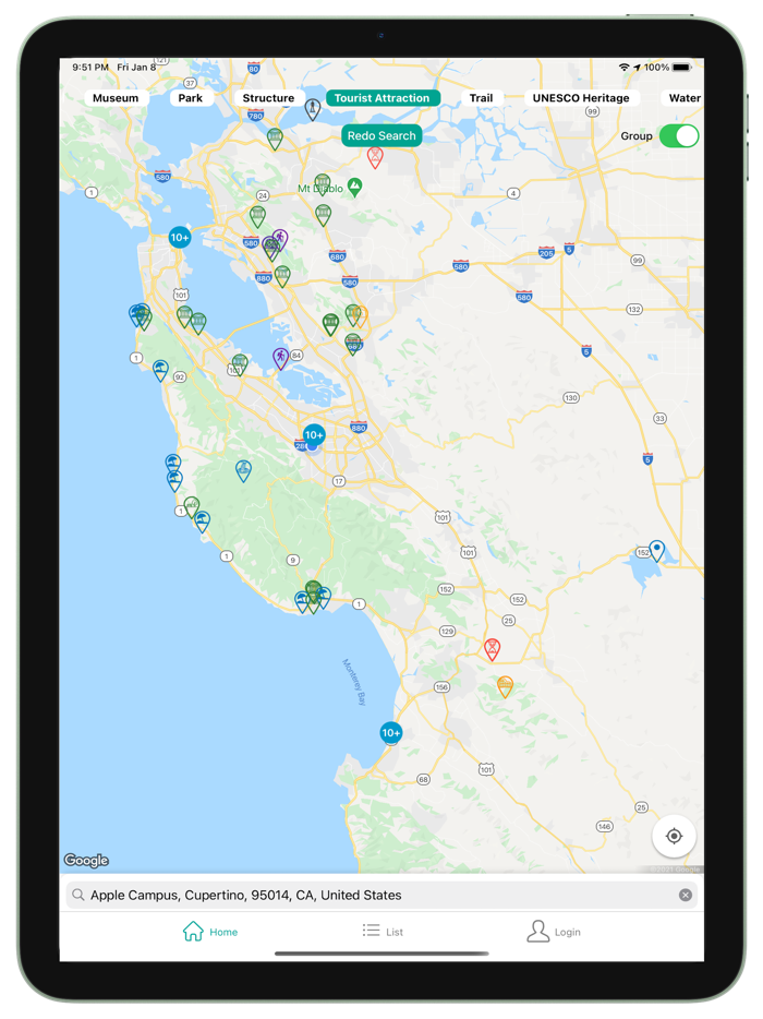 WhatsHere Find Places Nearby