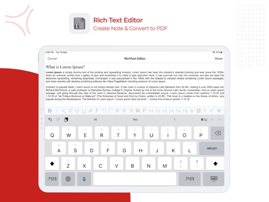 PDF Export Pro - PDF Editor iPad app afbeelding 7