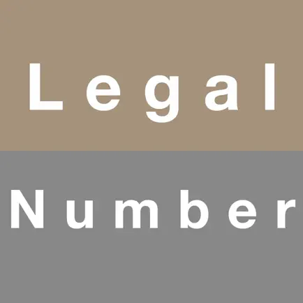 Legal Number idioms in English Cheats