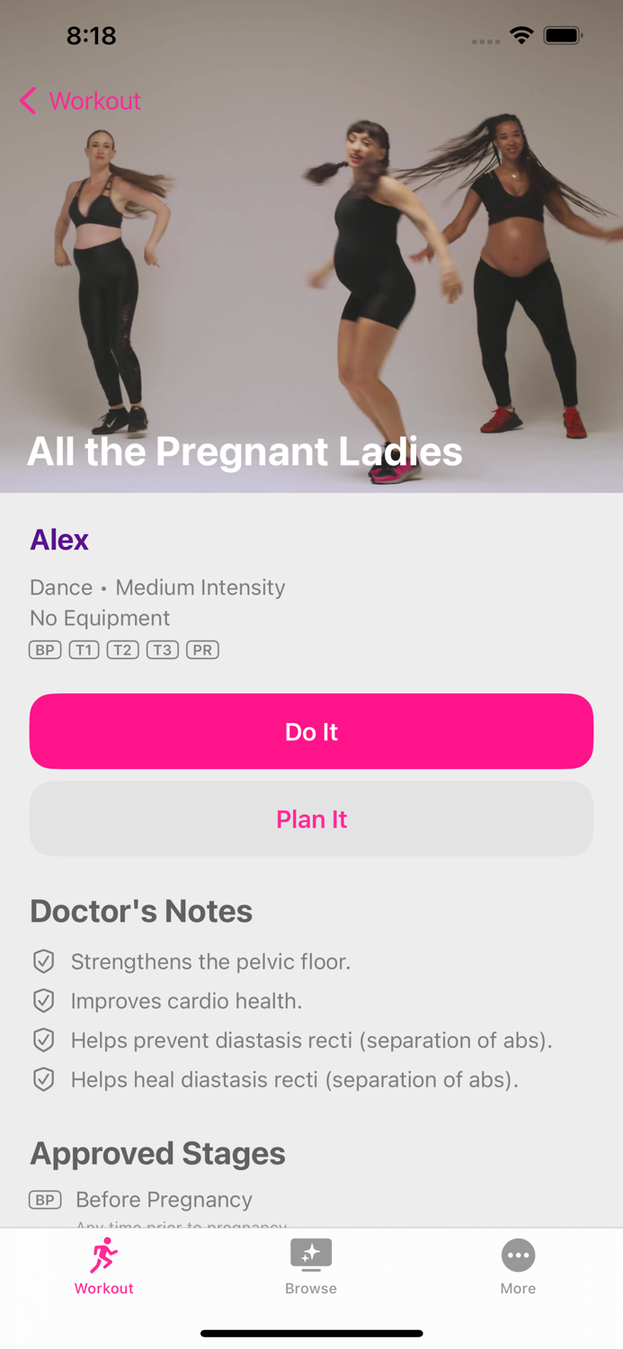 Expect — Prenatal Fitness