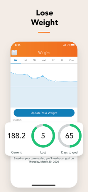 ‎Lose It! – Calorie Counter Screenshot