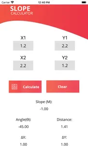 slope calculator+ iphone screenshot 4
