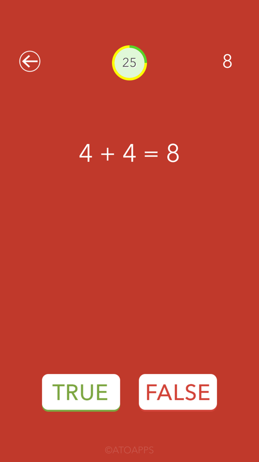 #2. 1s Speed Math (iOS) 由: Atoapps