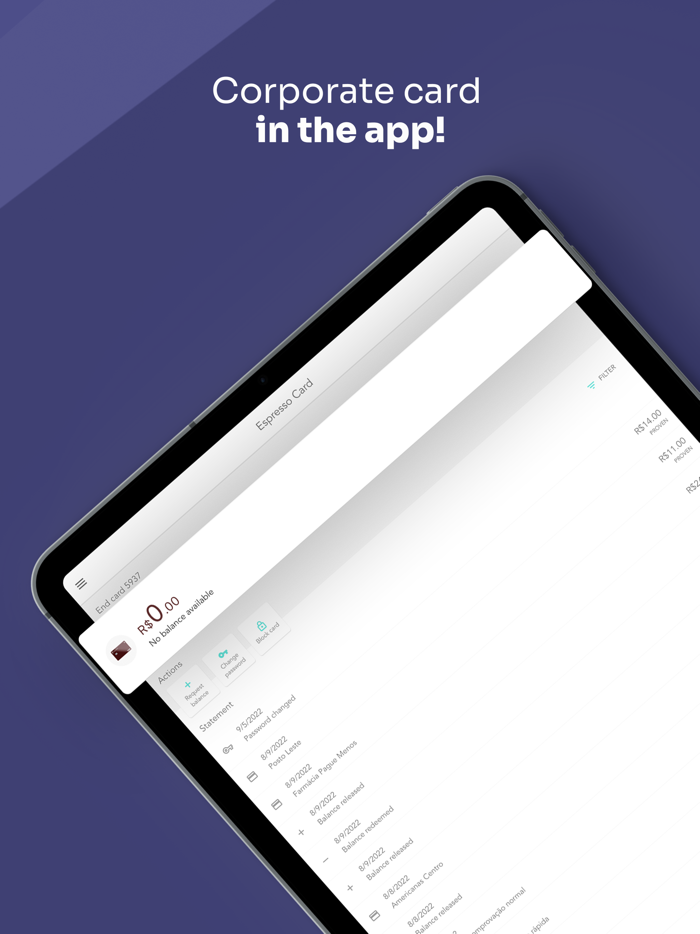 Espresso Despesas Corporativas