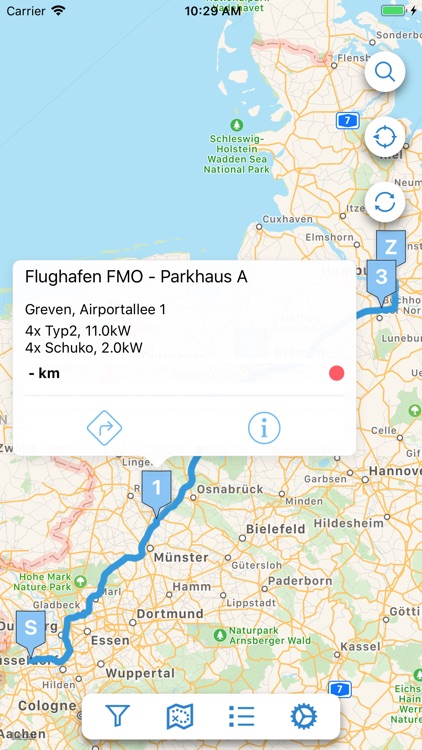 eCar - Charging and Routing screenshot-3