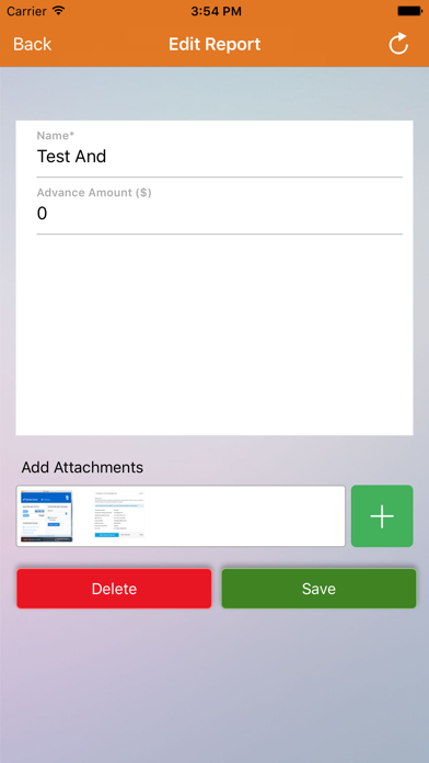V-Soft Expense Tracker Screenshot