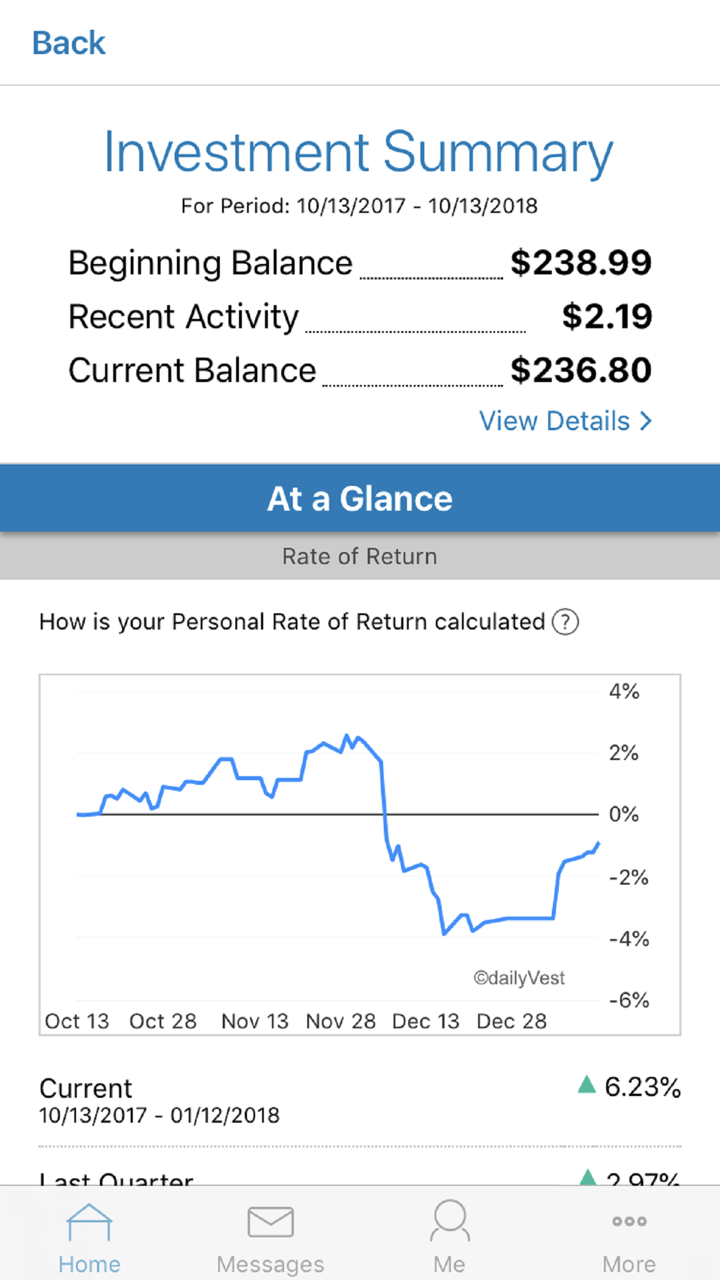 Paylocity Benefit Account screenshot 1