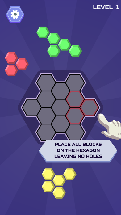 Hex Blocks Puzzle screenshot 2