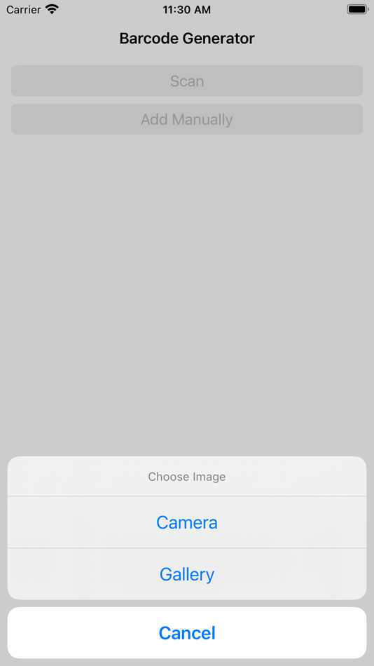 #6. Barcode Generator + (iOS) 来自: Ashen Ishanka Costha