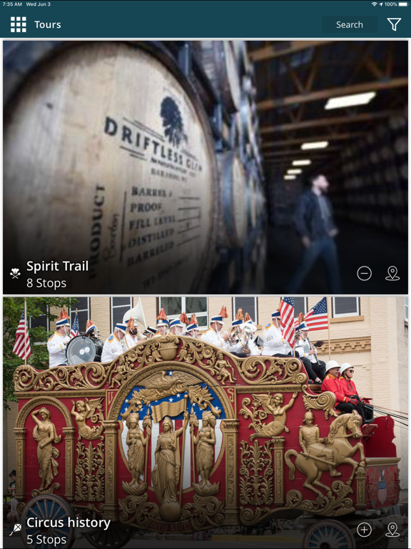 Visit Baraboo! iPad screenshot 6 - Travel app